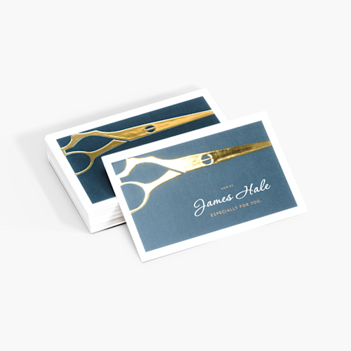 Raised Foil Business Cards
