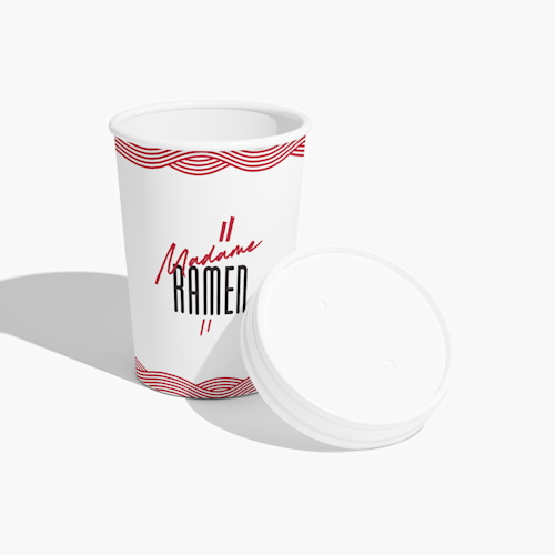 Printed Soup Cups