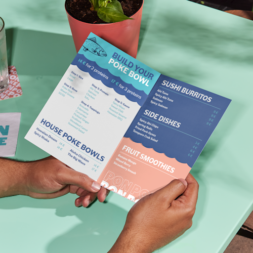 Paper Menus