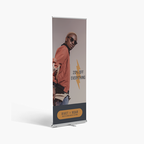 Interchangeable Roller Banners