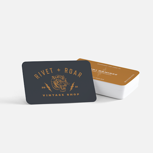 Rounded Corner Business Cards