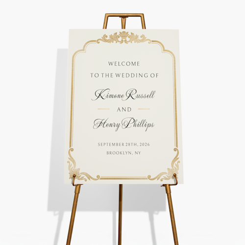 Wedding Signs Foam Boards