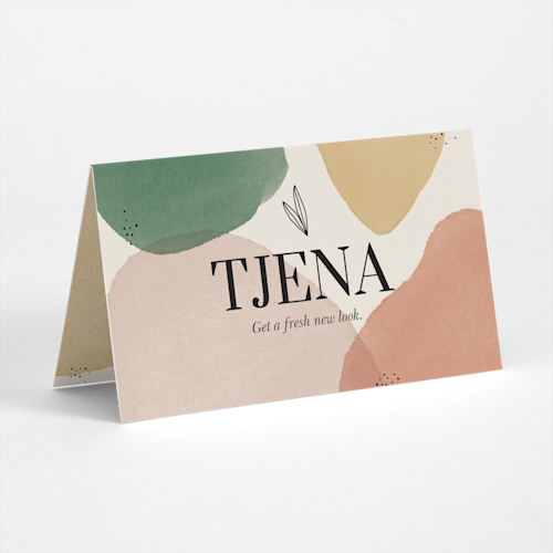 Folded Business Cards