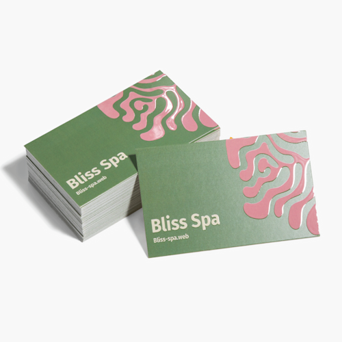 Spot UV Business Cards