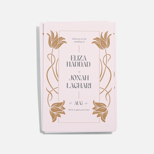 Wedding Programs