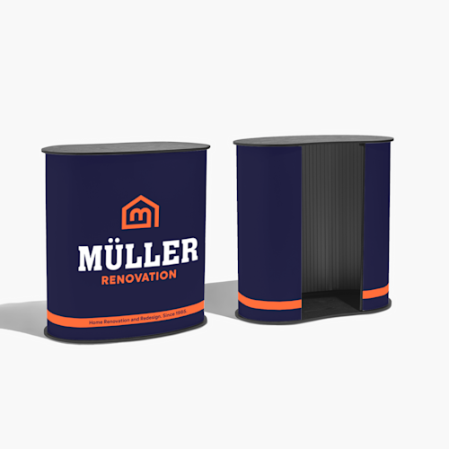 Curved Professional Counters