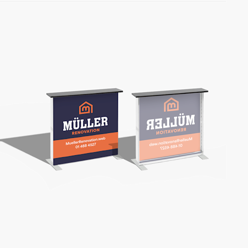 Foldable Lightbox Counter