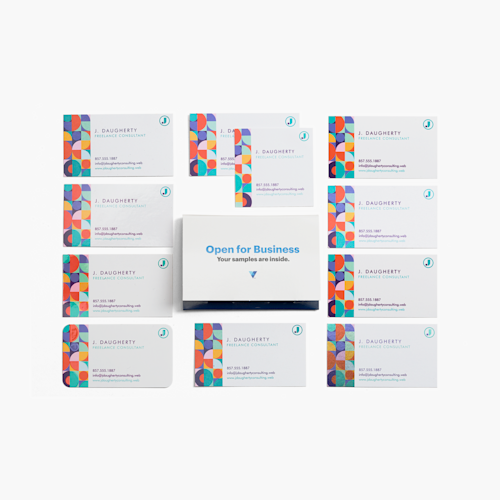 Free Business Card Sample Kit
