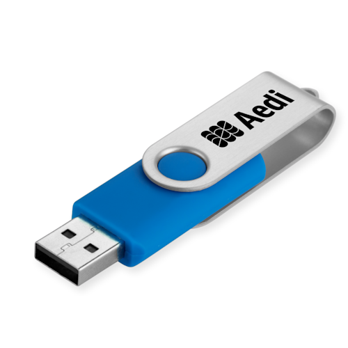 Swivel USB Flash Drive 4/8 GB