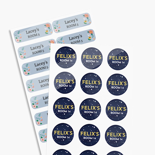 Kids' School Labels