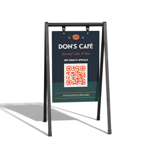 Metal A-Frame Signs