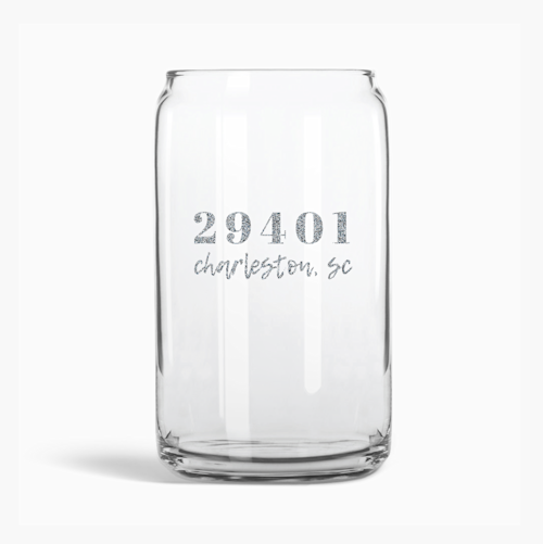 Etched Can Glasses