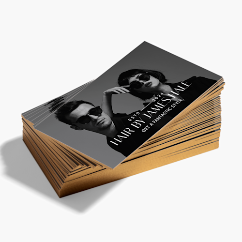 Painted Edge Business Cards