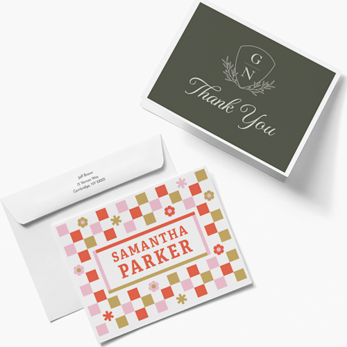 Custom Greeting Card Example