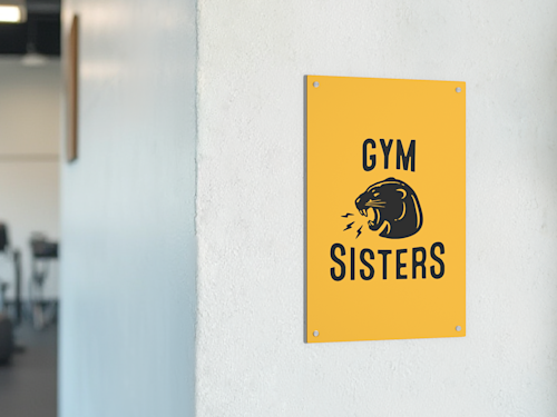 Biegfeste Schilder Indoor