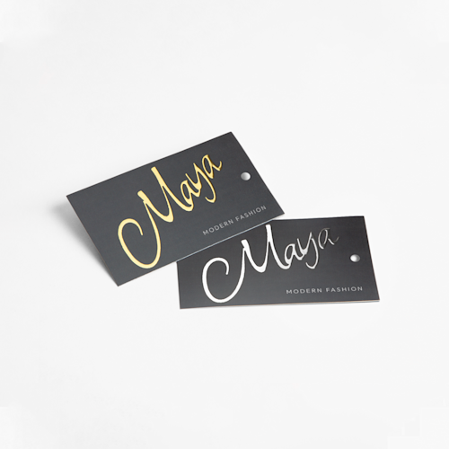 Foil Hang Tags