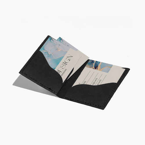 Slim Paper Business Card Holder