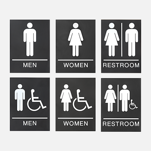 Restroom Signs