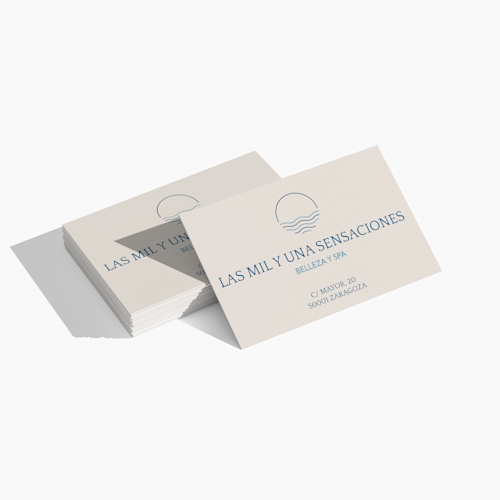 Tarjetas de visita de bambú