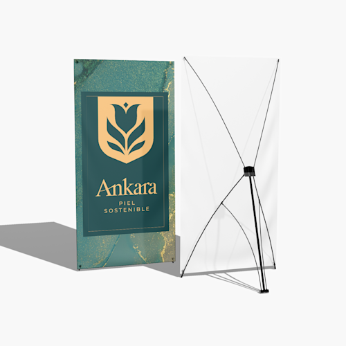 Banners en X para interiores