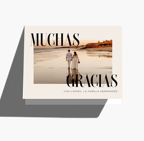 Notas de agradecimiento