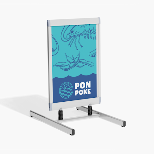Carteles para exterior resistentes al viento