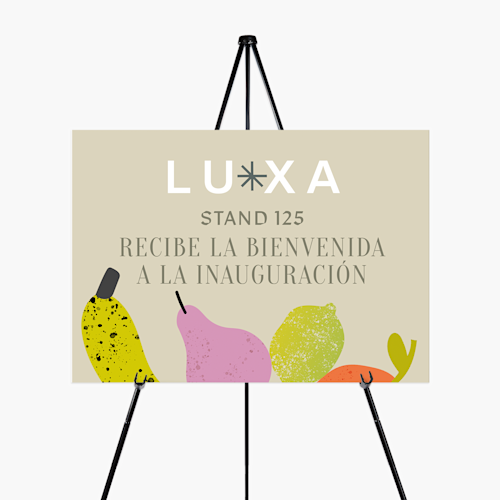 Carteles de bienvenida