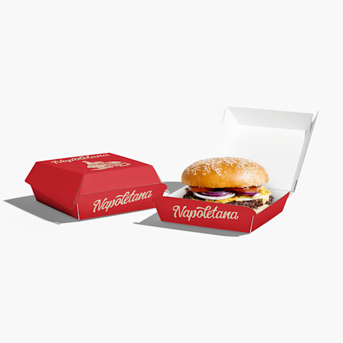 Cajas de hamburguesas personalizadas
