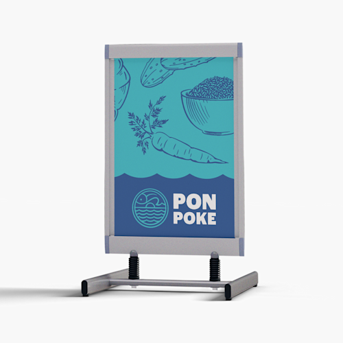 Carteles para exterior resistentes al viento