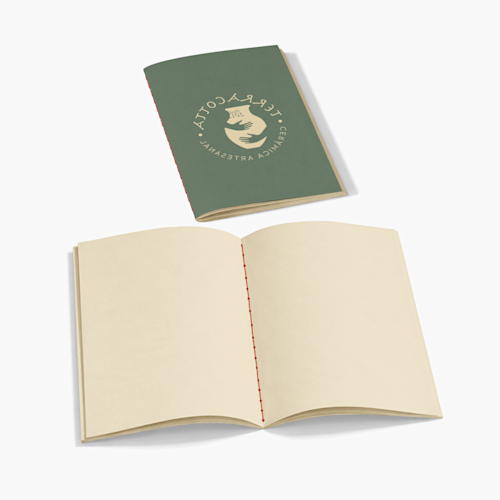 Libretas con encuadernación cosida