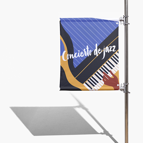 Carteles para farolas