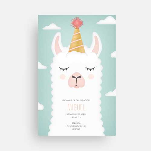 Invitaciones de cumpleaños infantiles