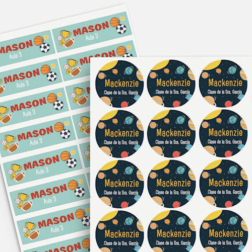 School Labels