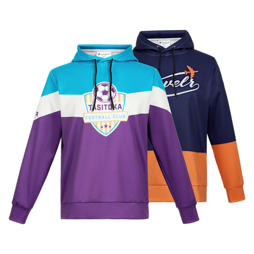 Sudadera con capucha performance totalmente personalizable para mujer