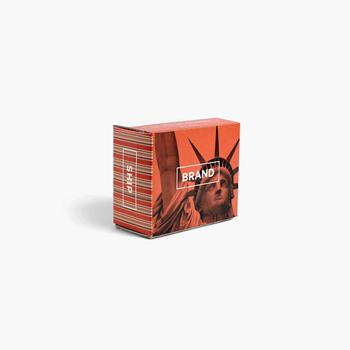 Muestras de cajas postales automontables de tapa