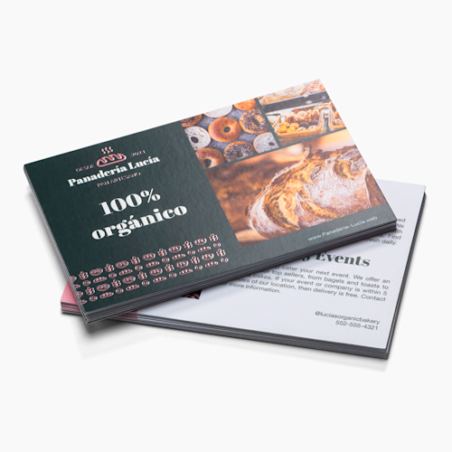 Postales con relieves brillantes