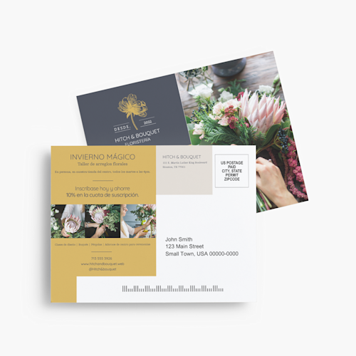 Servicio de envío de postales