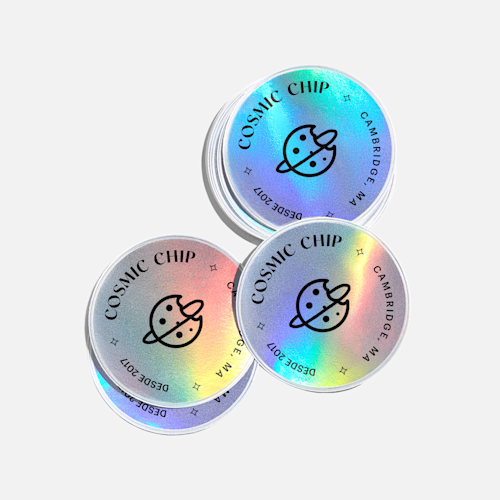 Etiquetas adhesivas holográficas