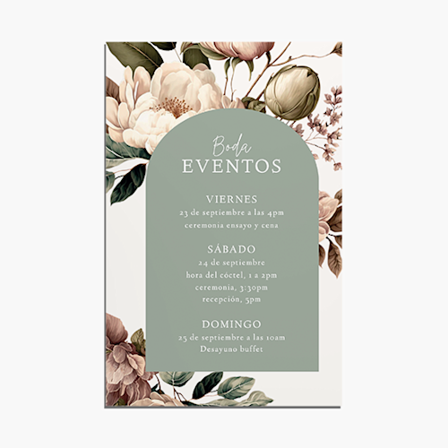 Programas de boda