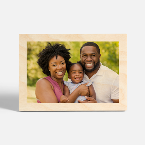 Fotos en madera tamaño pequeño