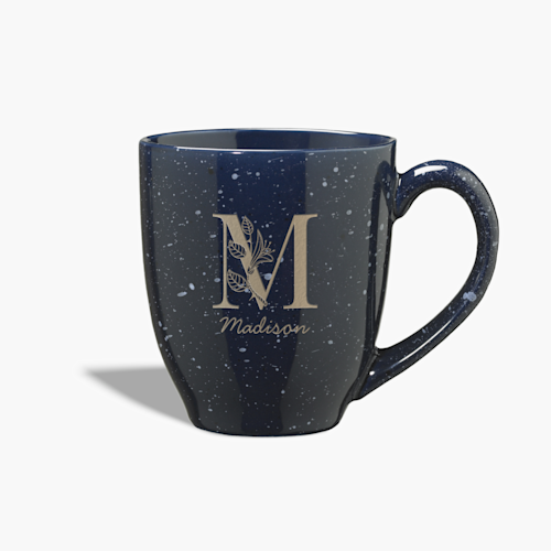 Tazas estilo bistró moteadas