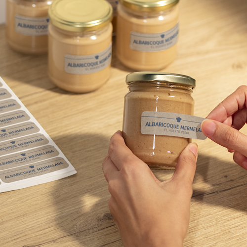 Product Labels on Sheets