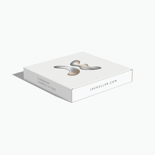 Cajas postales cuadradas con logo