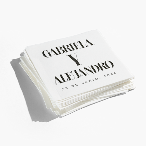 Servilletas personalizadas