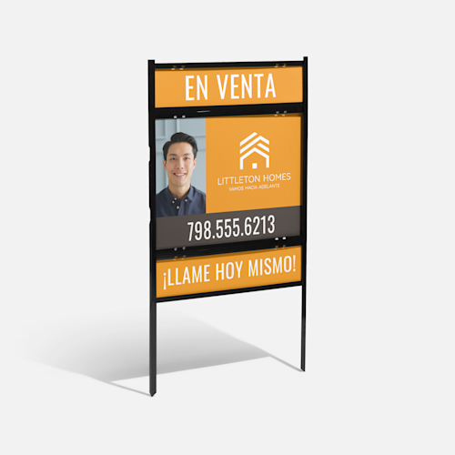 Carteles para exteriores para inmobiliarias