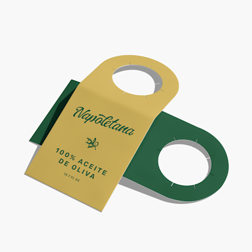 Etiquetas para cuello de botella