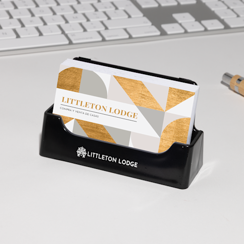 Tarjeteros acrílicos