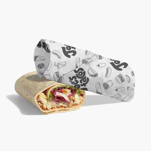 Papel para envolver comida personalizado