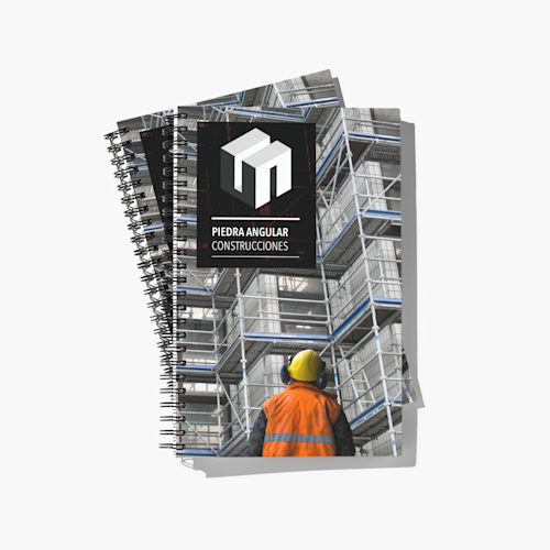 Cuadernillos con encuadernado de doble alambre