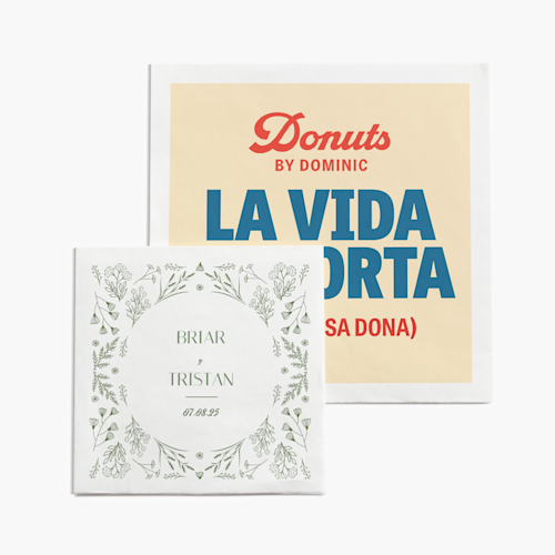Servilletas personalizadas